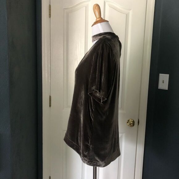 Madewell Velvet Choker top - Picture 4 of 7